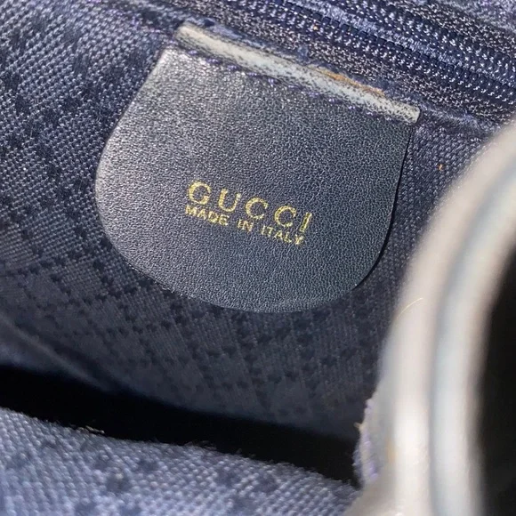 Gucci Black Leather Backpack with Bamboo Accent - Picture 16 of 16